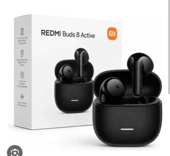 FONE REDMI BUDS 8 ACTIVE PRETO