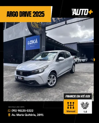 Fiat Argo Drive 1.0 6V Flex 2025