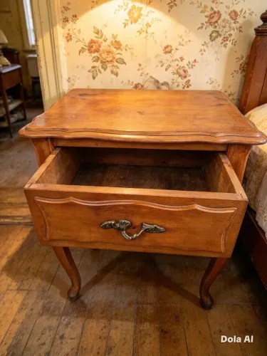 Mesa de cabeceira antiga