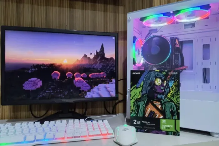 Cpu I3 4160, Gpu 2gb Gt 610, 16gb Ram, Ssd 512gb + Monitor 19" + Teclado/Mouse