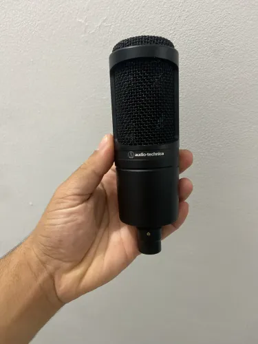 Microfone Condensador At2020 Novo