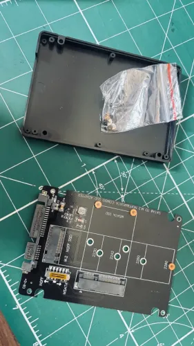Adaptador NGFF MSATA PARA SATA 3.0 CS -M2 6GBS