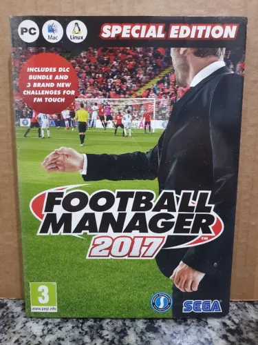 PC Game Football Manager 2017 Special Edition Mídia Física Original
