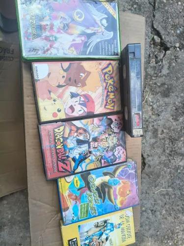 Fitas VHS anime 