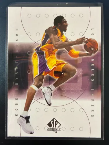Kobe Bryant UD SP Authentic Card NBA Carta Colecionador Lakers Black Mamba