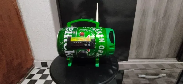Caixa de som da HEINEKEN