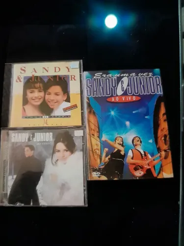 Cd e DVD Sandy e Junior 
