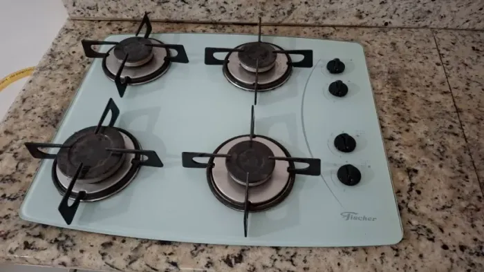Fogao Cooktop Fischer Quatro 4 Bocas Funcionando Perfeitamente