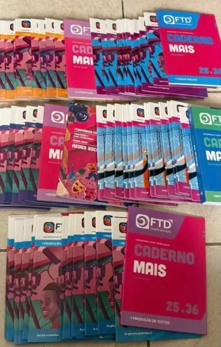 Coleção Completa de Livros FTD 2025 com Técnico em Informática.