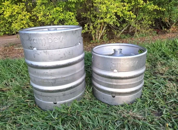 Barril de chopp ambev