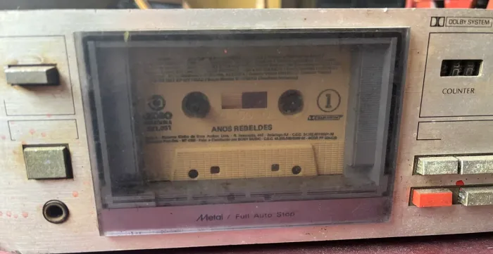 Tape Deck Polyvox CP-1900M Estéreo Dolby - Vintage