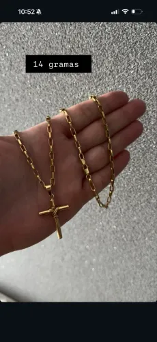 Cordão de ouro 18 k $9.650
