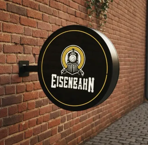 Luminoso Eisenbahn flange