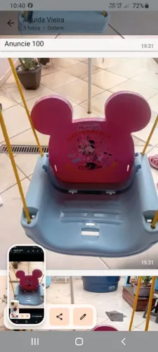 BALANÇO INFANTIL MINIE