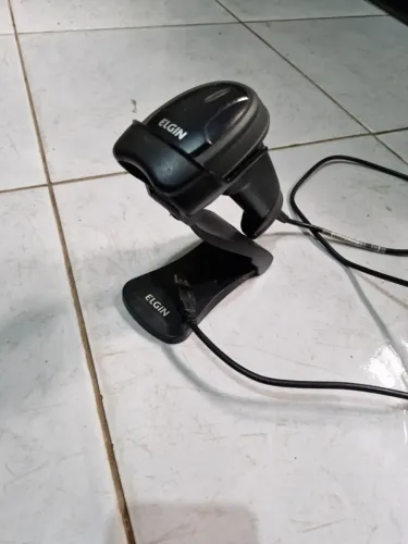 Leitor de codigo de barra elgin com suporte