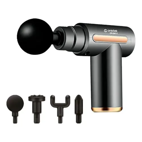 Massageador Muscular Recarregável Onistek ON-EM12 Com 4 Pontas - WZetta