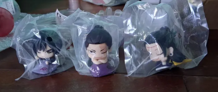 Gashapon Jujutsu kaisen Original Mei Mei, Todo e Geto