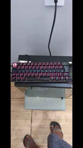 Teclado gamer mecânico zot pcyes