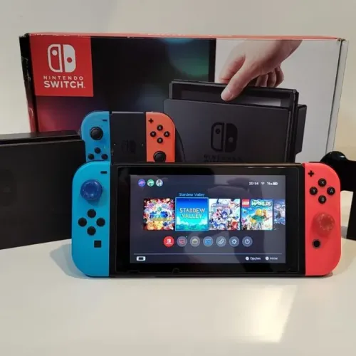 Nintendo switch oled 256 gigas de memoria / Loja JCGames