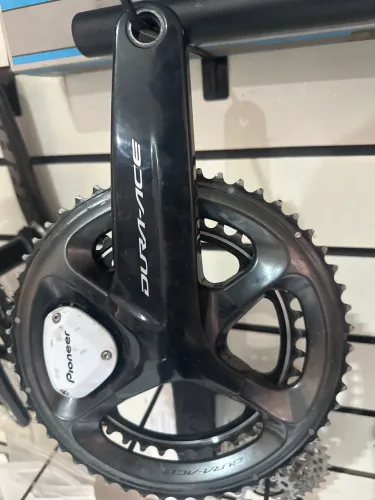 Pedivela dura ace com medidor de potência