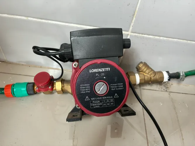 Pressurizador de água lorenzetti PL20 - 127V