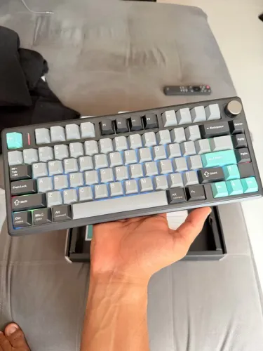 Teclado mecânico Epomaker TH80 V2 - Zero!