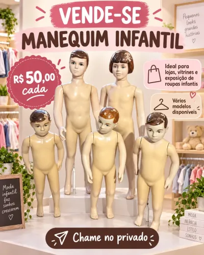 Manequins Infantil