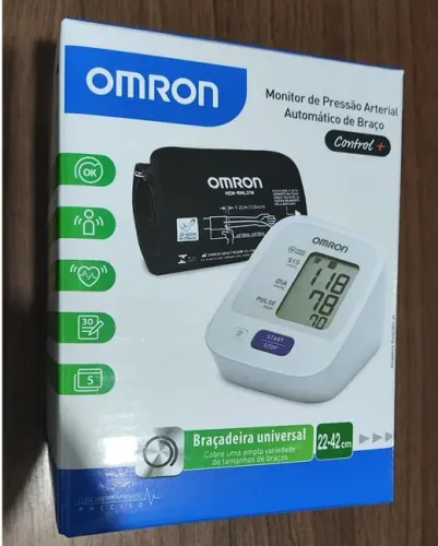 Medidor de pressão arterial automático de braço - OMRON