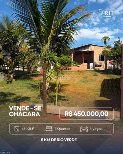 Chácara 5Km da cidade