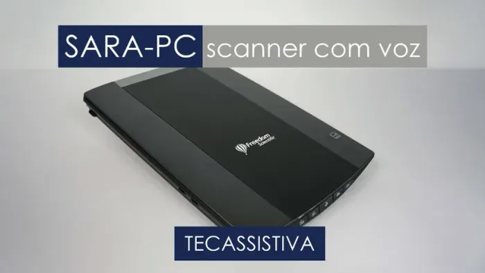 Scanner com voz para Deficiente Visual - Aluguel - Locação
