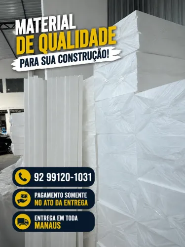 ISOPOR EPS ANTICHAMAS PARA PAREDE E FORRO 