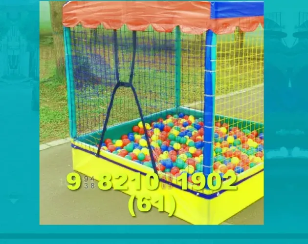 Locação de Brinquedos já disponíveis! Reserve agora e divirta-se com segurança!