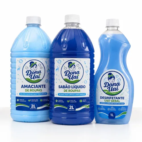 Produtos de limpeza caseiro