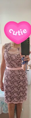 Vendo vestido de festa cor rosa