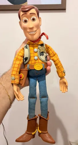 Boneco Woody Toy Story 3 Mattel R2685 (Raro Exclusivo Europeu - Fala Inglês)