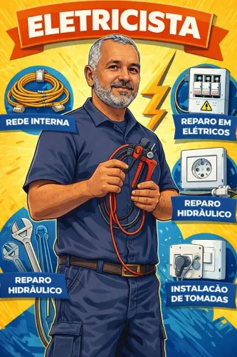 Eletricista/Telecomunicações/Hidráulico 
