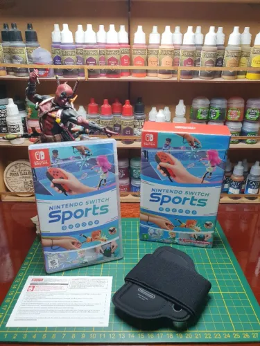 Nintendo Switch Sports. Completo. Seminovo. Nintendo Switch 1 e 2.