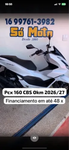 PCX 160 CBS 2026/27 Okm