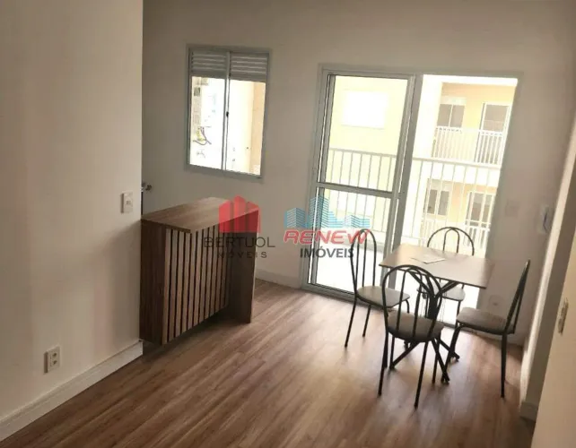 Apartamento 2 Dormitórios com Varanda Gourmet em Valinhos (Jardim Santo Antônio)  Aceita F