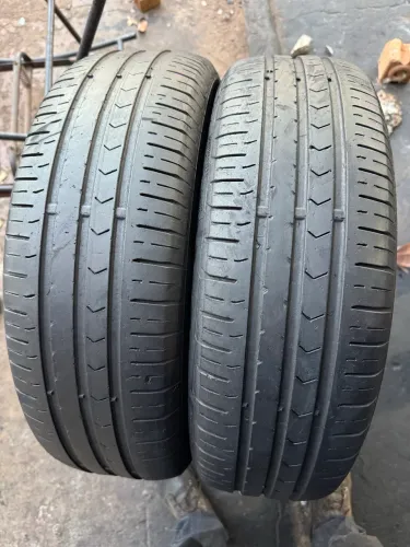 Par de Pneus 185/65R15 Continental ContiPremiumContact 5 88H Aro 15, 70% vida útil