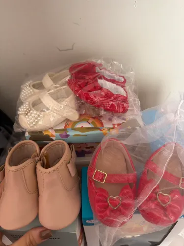 Sapatinhos de bebê lotinho 4 pares