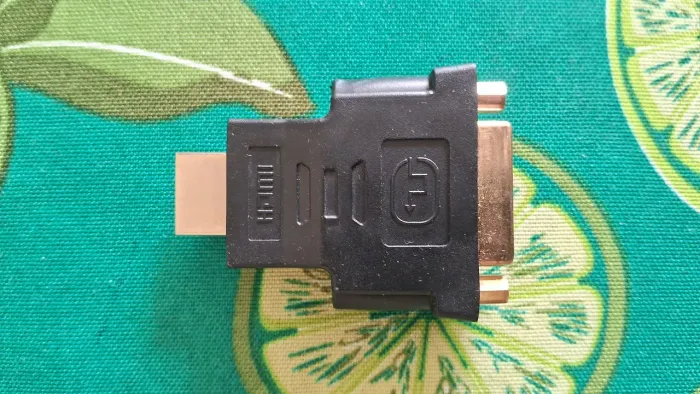 Adaptador HDMI p/ Conector DVI de 24 + 1 Pinos