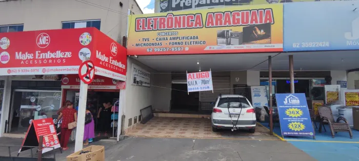 Loja para locação, 70 m2, 1 wc, Setor Central, Aparecida de Goiânia, GO