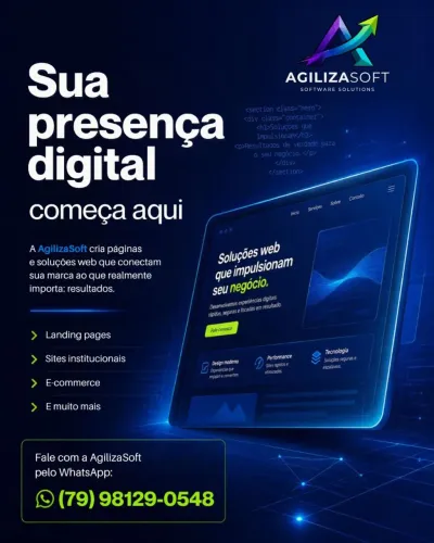 Criação de landpage e sites