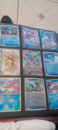 Lote de cartas raras abaixo da liga