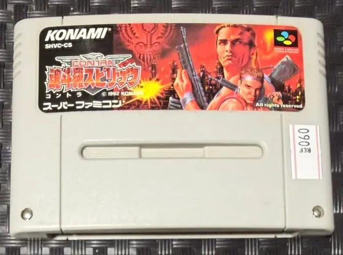 Contra Spirits Original SNES SFC Super Famicom