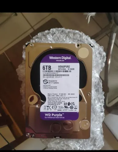 Segurança eletrônica HD 6 tera