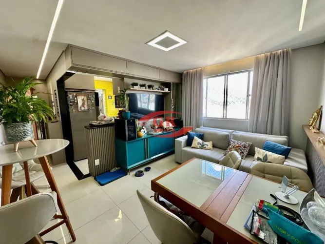 Apartamento à venda, 2 quartos, 1 suíte, 2 vagas, Buritis - Belo Horizonte/MG