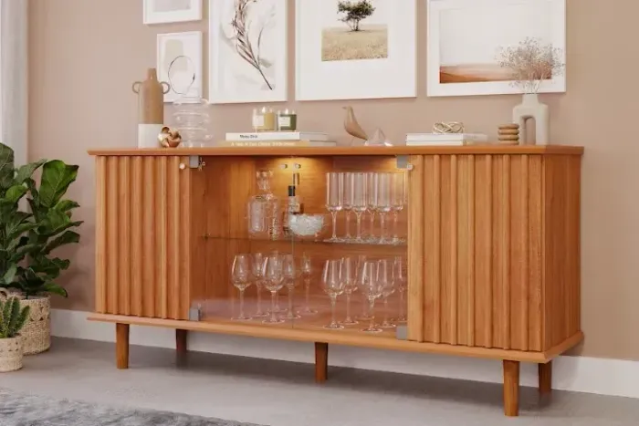 Buffet Janice 100% MDF 1,65m  Produto Novo!! Pronta Entrega!!