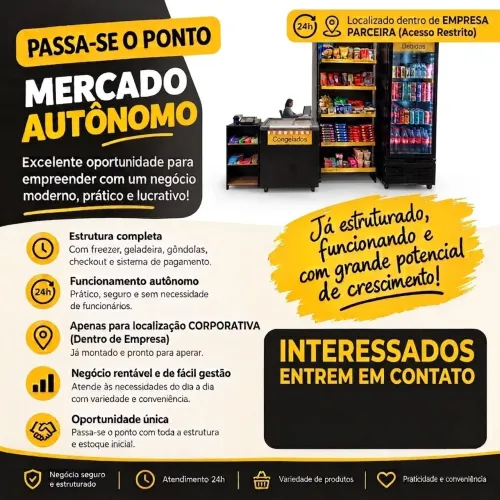 Passo Ponto - mercado autônomo.